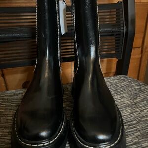 Brand new H&M Black Boots Combat Boots size 7